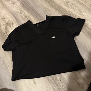 Black Scrub Top